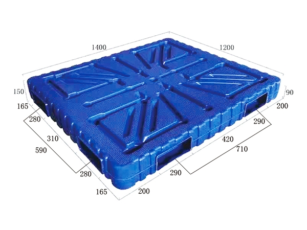 1412四向进叉吹塑托盘